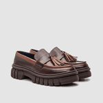 Sapato Manu Vintage Touch 0484 Café/Tan 