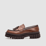 Sapato Manu Vintage Touch 0484 Dark Tan/Brown 