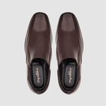 Sapato Social Masculino Air Craft 2502 Dark Brown