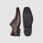 Sapato Social Masculino Office Classic 7500 Dark Brown