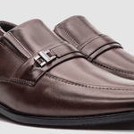 Sapato Social Masculino Office Classic 7500 Dark Brown