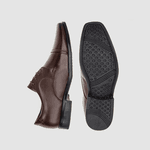 Sapato Social Masculino Office Premium 7551 Dark Brown