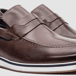 Sapato Masculino Sky Easy 750 Dark Brown