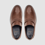 Sapato Masculino Sky Easy 750 Dark Tan