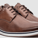 Sapato Masculino Sky Trend 0759 Dark Tan