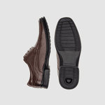 Sapato Masculino Ultra Comfort Flex 3803 Dark Brown