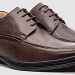 Sapato Masculino Ultra Comfort Flex 3803 Dark Brown