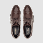 Sapato Masculino Veneza Derby 0305 Dark Brown