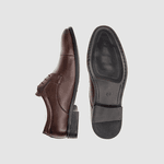 Sapato Masculino Veneza Derby 0305 Dark Brown