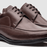 Sapato Social Masculino Maxx Smart 3007 Dark Brown
