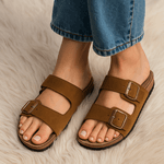 Sandália Birken Anatômica Marrom