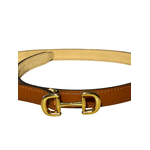 Cinto Marchador Conhaque - 100% Couro Legítimo