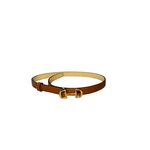 Cinto Marchador Conhaque - 100% Couro Legítimo