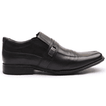 Sapato Flex-System Masculino Calvest em Couro Preto - 1700D822
