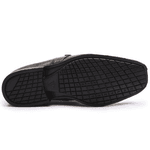 Sapato Flex-System Masculino Calvest em Couro Preto - 1700D822