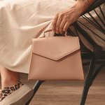Bolsa Pequena Feminina Nude Zoccolette