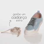 Tênis feminino Azul Petróleo casual confortável estiloso