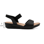 Sandalia Feminina Usaflex Preto
