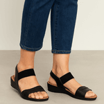 Sandalia Feminina Usaflex Preto