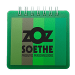 Bloco de Anotações com Autoadesivos Personalizados 