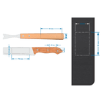 Kit Churrasco com Estojo + Garfo e Faca Personalizado