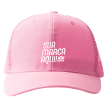 Boné Poliéster com Tela Personalizado 