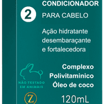 Condicionador 3in1 Zullu Premium Hidratação Com Óleo de Coco 120ml