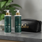 Kit Barba Completo Zullu – Shampoo + Condicionador + Nécessaire | Limpeza, Hidratação e Maciez Imediata