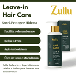 Leave-in Hidratante Zullu 120ml – Hidratação Leve, Controle de Frizz e Proteção Diária
