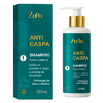 Shampoo Anticaspa Tratamento Capilar Profissional Reduz Oleosidade Frescor Mentol 120ml Sem Sal 