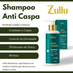 Shampoo Anticaspa Tratamento Capilar Profissional Reduz Oleosidade Frescor Mentol 120ml Sem Sal 