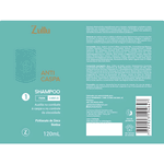 Shampoo Anticaspa Zullu 120ml – Controle da Oleosidade, Frescor e Fios Fortes