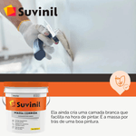 Suvinil Massa Corrida PVA 25kg Balde – Acabamento Liso e Perfeito para Paredes Internas
