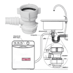 Adaptador para Máquina de Lavar Louça Astra – Praticidade e Vedação Segura
