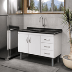 Armário de Cozinha Tóquio 116,2cm Rorato – Design Moderno, Amplo Espaço e Acabamento Premium