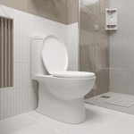 Assento Sanitário Oval Almofadado Astra Branco TPK/AS*BR1 – Conforto Almofadado