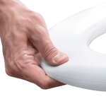 Assento Sanitário Oval Almofadado Astra Branco TPK/AS*BR1 – Conforto Almofadado