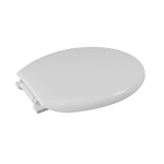 Assento Sanitário Oval Almofadado Astra Branco TPK/AS*BR1 – Conforto Almofadado