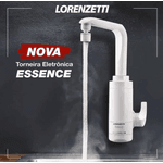 Torneira Elétrica Lorenzetti Essence Branca - Parede 220v 5500w
