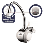 Torneira Elétrica Versatil Lorenzetti Cromada 220V/5500W