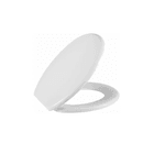 Tampa Assento Vaso Sanitário Oval Universal Soft Astra Cor Branco