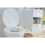 Tampa Assento Vaso Sanitário Oval Universal Soft Astra Cor Branco
