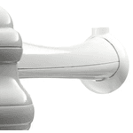 Braço Cano Chuveiro 30cm 1/2 Lorenzetti Esconde fios Branco