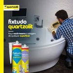 Fixutudo Branco PU 400G Quartzolit