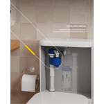 Mecanismo de Entrada Master Flux Censi para Caixa Acoplada – Reposição e Economia de Água