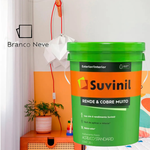 Suvinil Rende E Cobre Muito Fosco 20 Litros - Branco