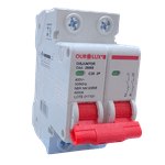 Disjuntor 20A Bipolar 2P Ourolux Para Instalações Elétricas 400V
