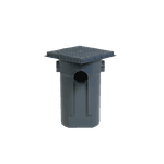 Caixa de Gordura com Cesto e Tampa Krona 250X230X100X100mm