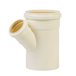 Junção de Redução 45° Esgoto Krona DN 100×50mm (4×2) 
