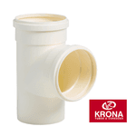 Tê Esgoto Krona Dn 150mm x 150mm 6 polegadas